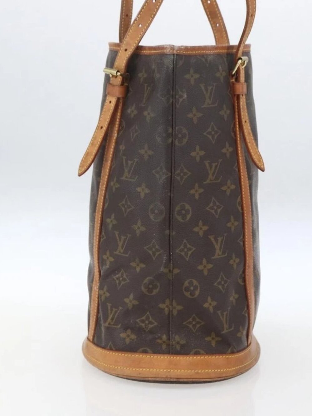 LOUIS VUITTON Monogram Bucket GM Shoulder Bag M42236 LV Auth - Picture 5 of 16